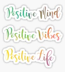 Positive Sticker