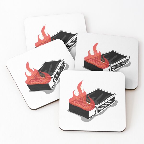 Item preview, Burning box of matches designed and sold by DmitriySUBR.