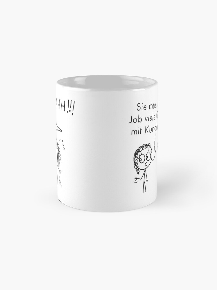 Thumbnail 4 von 6, Kaffeebecher, Kunden-Tasse (weiß) designt und verkauft von islieb.