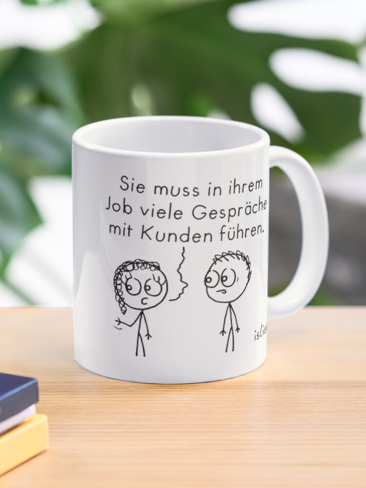 Thumbnail 1 von 6, Kaffeebecher, Kunden-Tasse (weiß) designt und verkauft von islieb.