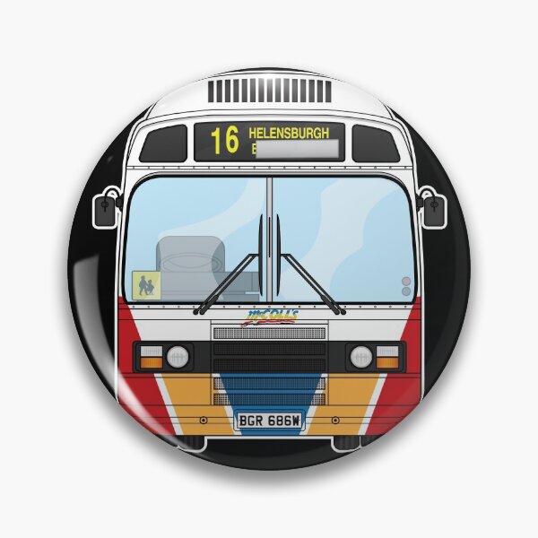 Item preview, McColls buses Dumbarton Leyland national mk2  BGR686W 80s 90s Scotland Scottish designed and sold by BFXIII.