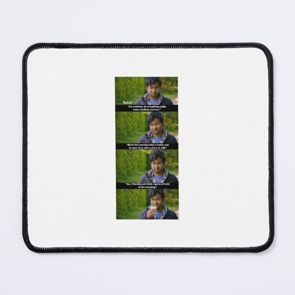Item preview, Funny Rahul Milk sequence from grat british baking show designed and sold by TheBritishShop.