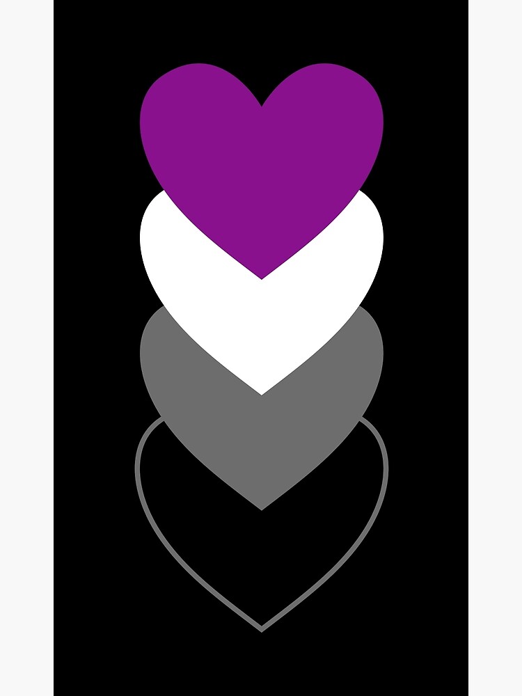 Disover Asexuality in Shapes Premium Matte Vertical Poster