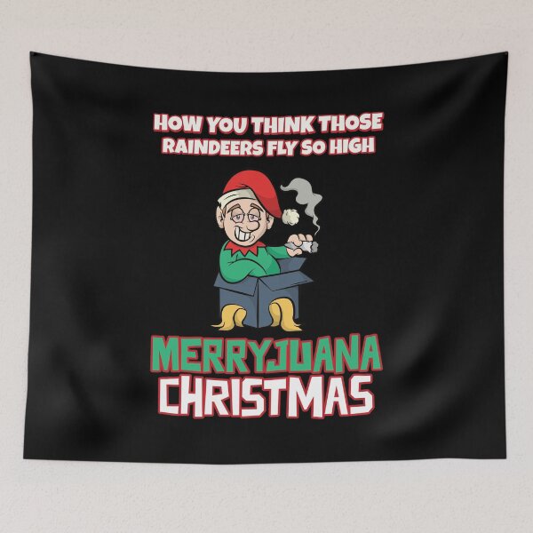 Item preview, Merryjuana Christmas - Christmas designed and sold by StarsForgers.