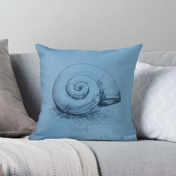 Nautical Pillow Covers, Starfish Style Throw Pillow Cases, Snail Design Cushion  Case, Mussel Patte…