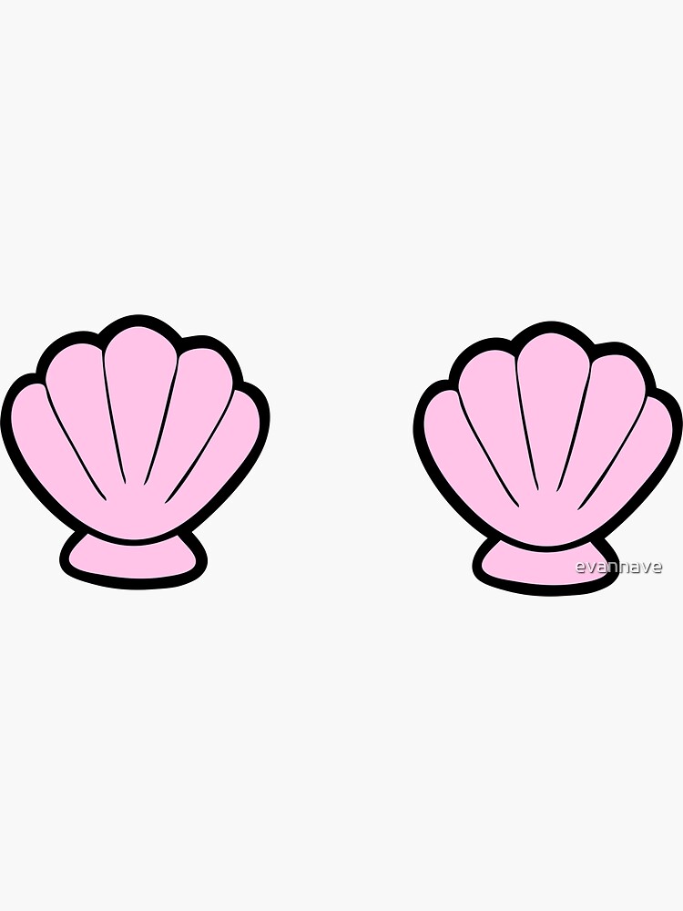 Mermaid Shells Pastel Pattern by evannave
