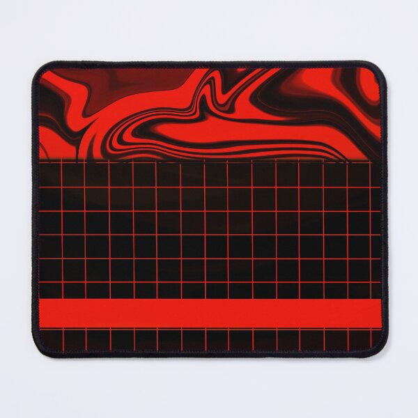 Item preview, Black & Red Grid designed and sold by sdjames.