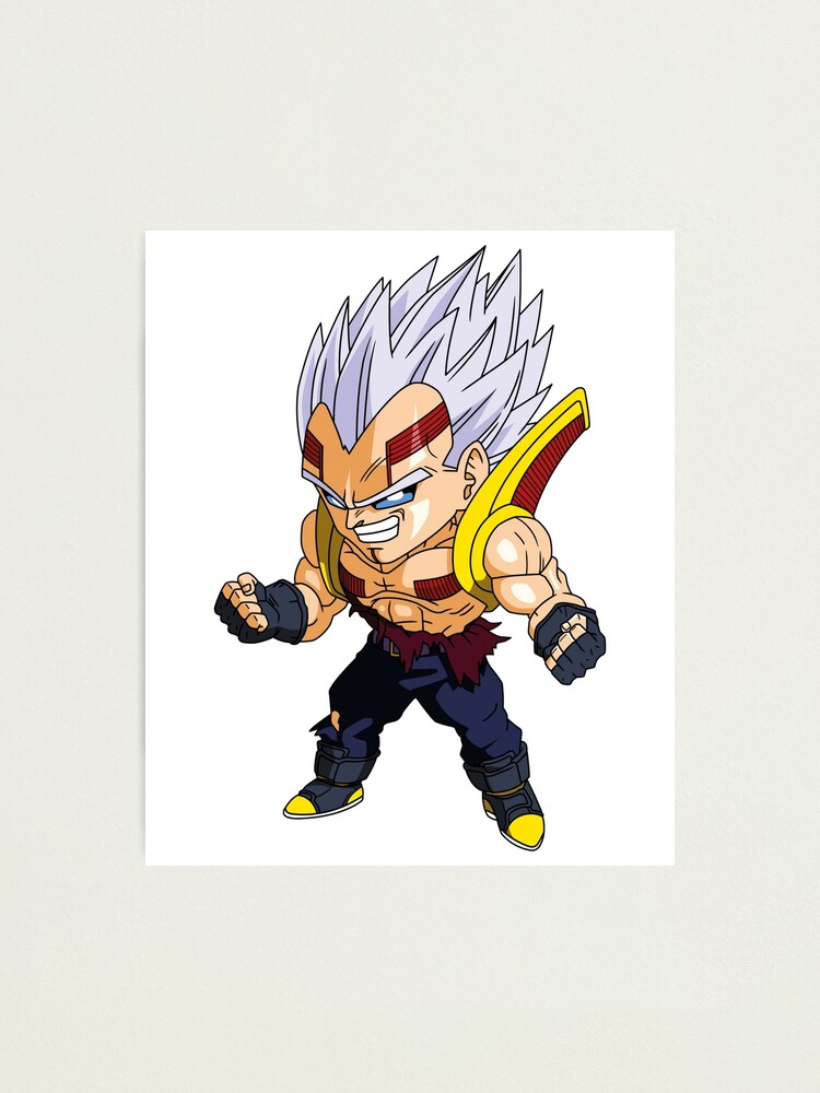 Baby Vegeta - Primeira forma, Desenho