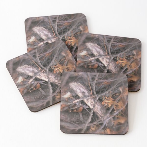 Item preview, Country Firewood Pile with Oak Tree Leaves designed and sold by JariHawk.
