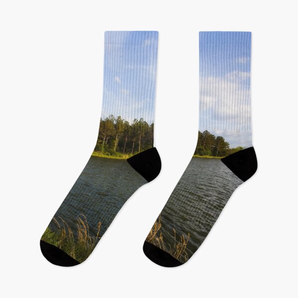 Item preview, Lake, Rural Alabama in the spring designed and sold by OrcaNature.