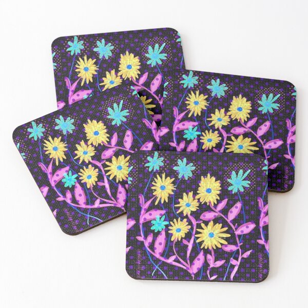 Item preview, Fluro Daisies designed and sold by Katapillar.