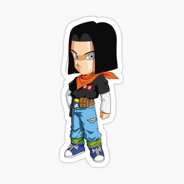Dragon Ball Sticker – Android 16 – Acid Ink Designs