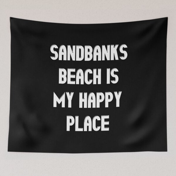 Item preview, Sandbanks Beach Is My Happy Place - Funny Travel Lover designed and sold by Giftyfy.