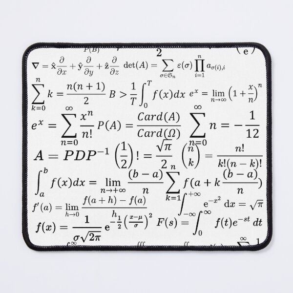 Item preview, math equations and formulas designed and sold by NoetherSym.