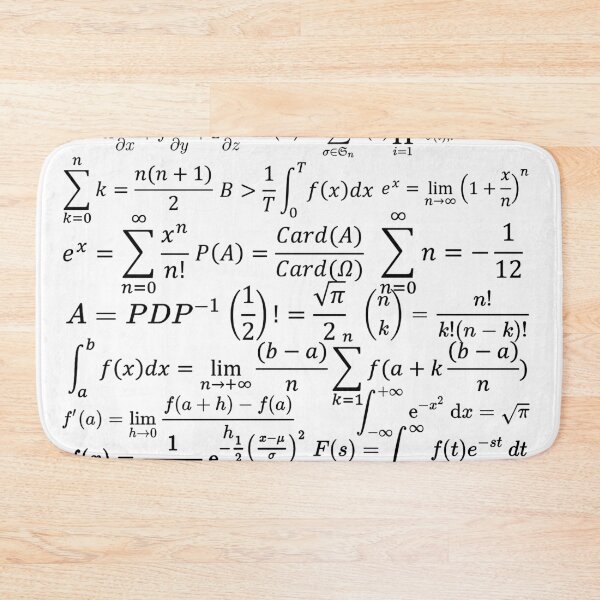 Item preview, math equations and formulas designed and sold by NoetherSym.
