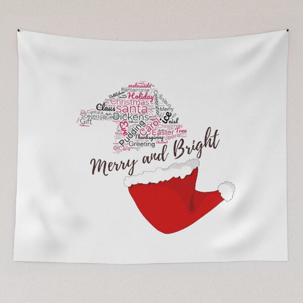 Item preview, Merry and Bright Christmas T-shirt Design designed and sold by Kavishka Dhanujaya Samarakoon.