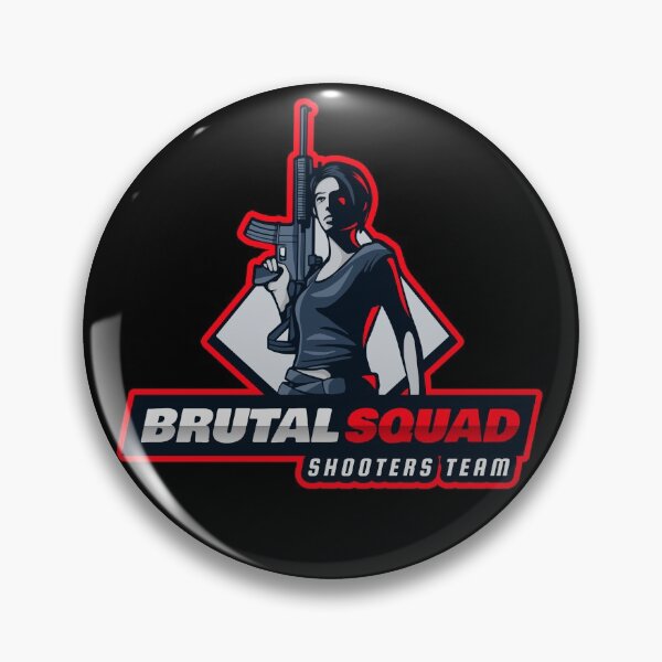 Artikelvorschau, Brutal Squad Shooters Team - Cooles Gaming-Design entworfen und verkauft von Red-ElYoubi.