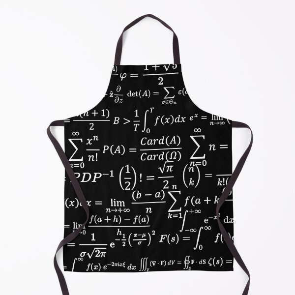Item preview, math equations and formulas dark version designed and sold by NoetherSym.