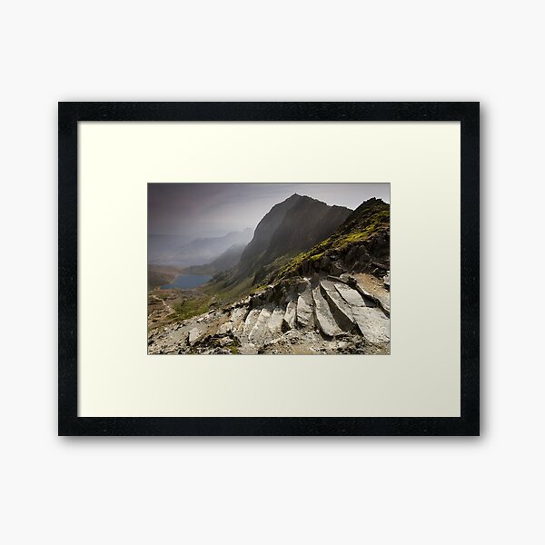 Snowdonia - Snowdon Summit Framed Art Print