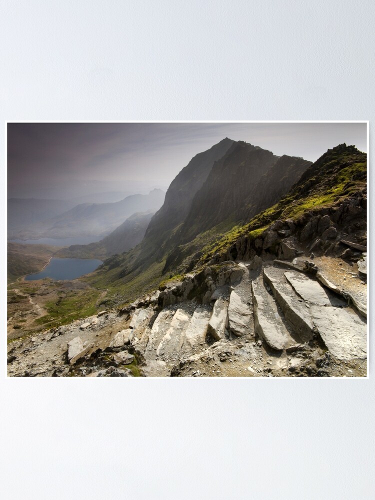 Alternate view of Snowdonia - Snowdon Summit Poster