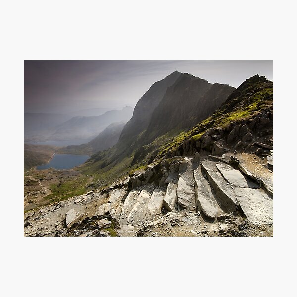 Snowdonia - Snowdon Summit Photographic Print