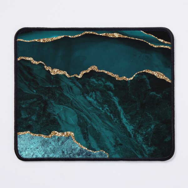 Item preview, Amazing Blue and Teal Faux Malachite Marble designed and sold by MysticMarble.