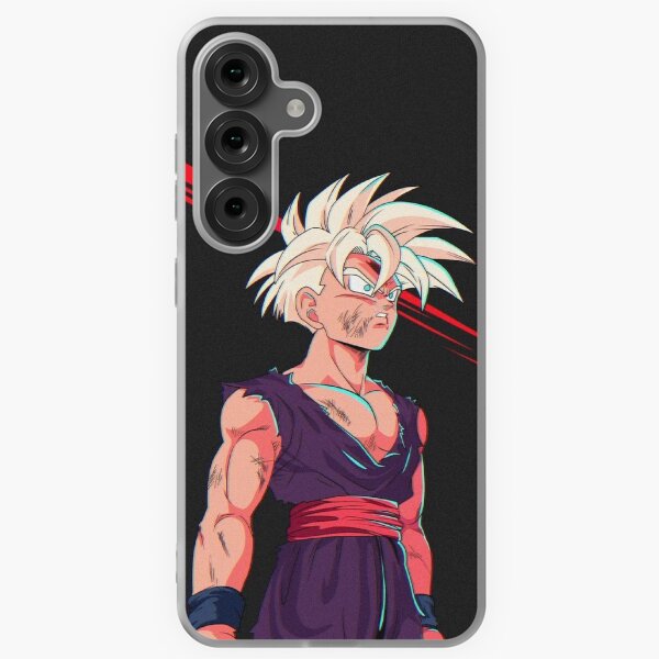 Vista previa del artículo con la obra «Impresión de Gohan SSJ», diseñado y vendido por SlickDaddyClub.