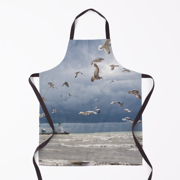 Item preview, Rough Flight at Port Dover Lighthouse designed and sold by Georgia Mizuleva.