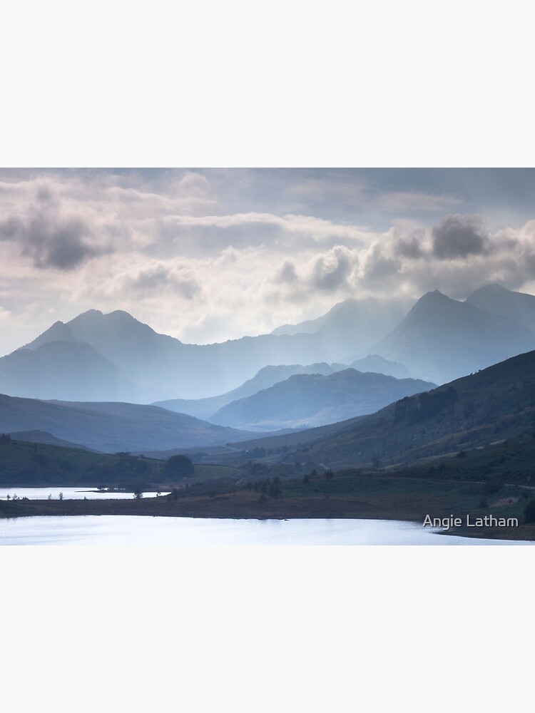Snowdonia - Snowdon and her Sisters by AngelaBarnett