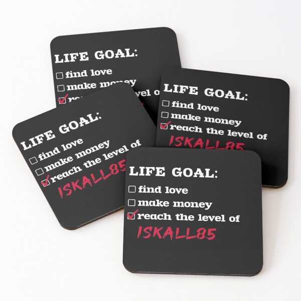 Item preview, Life goal - Iskall85 designed and sold by 2Girls1Shirt.