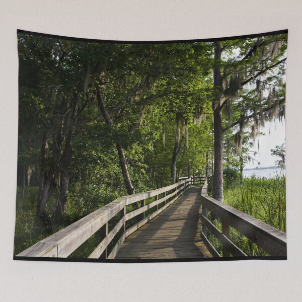 Item preview, Historic Blakeley State Park located on the Tensaw River in Alabama is very lush in the summertime designed and sold by OrcaNature.