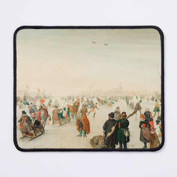 Item preview, Enjoying the Ice near a Town (1620) by Hendrick Avercamp designed and sold by Designedbysm.
