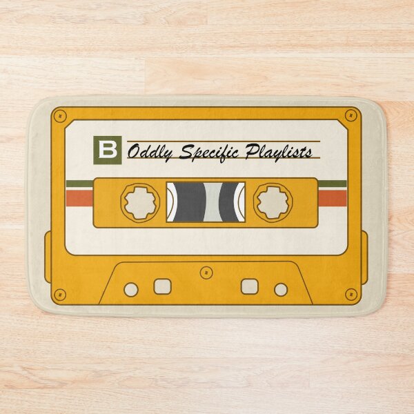 Item preview, Oddly specific playlists ,funny retro audio music cassette tape, humor quotes, weirdly specific, too specific, targeted sayings designed and sold by SGS-.