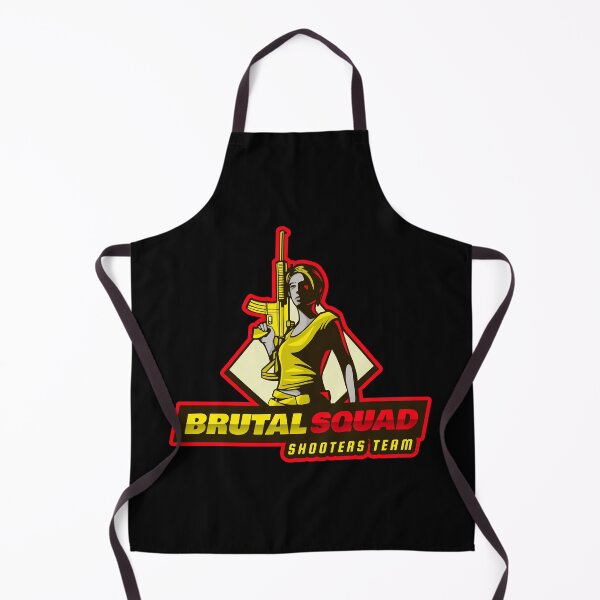 Item preview, Yellow Brutal Squad Shooters Team -Cool Gaming Design designed and sold by Red-ElYoubi.