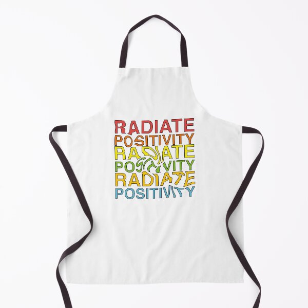 Item preview, Radiate Positivity Warp Text Good Vibes Quotes designed and sold by AritraSur.