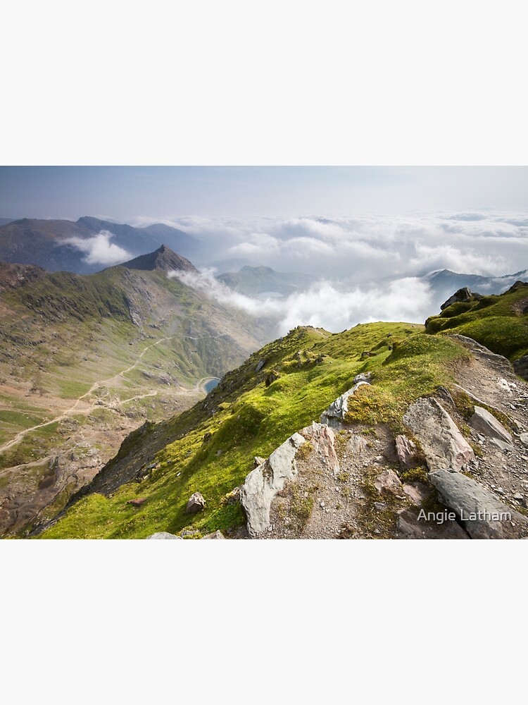 Wales - View from Snowdon by AngelaBarnett