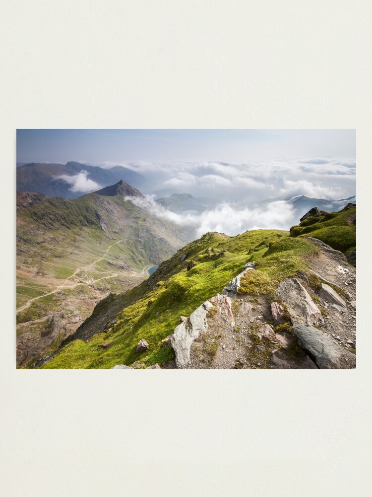 Alternate view of Wales - View from Snowdon Photographic Print