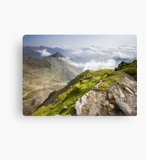 Wales - View from Snowdon Canvas Print
