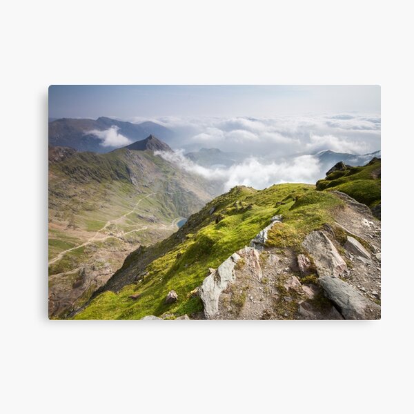 Wales - View from Snowdon Canvas Print