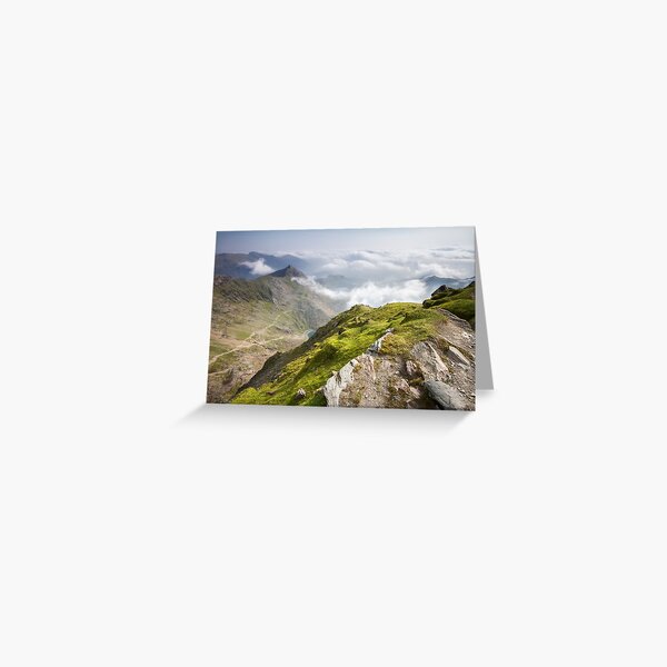 Wales - View from Snowdon Greeting Card