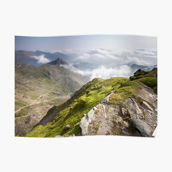 Wales - View from Snowdon Poster