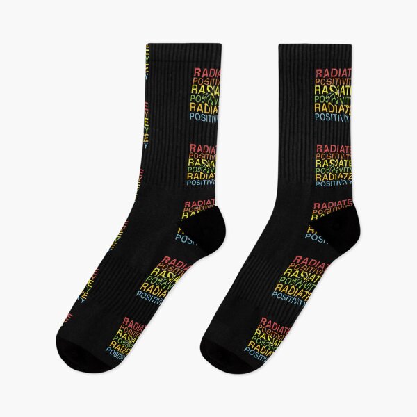 Item preview,  Radiate Positivity Warp Text Good Vibes Quotes designed and sold by AritraSur.