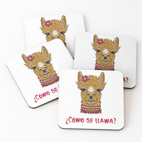 Item preview, Como Se Llama? Funny Cute Spanish Speaking Llama designed and sold by Rebel-Design.