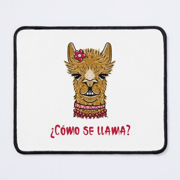 Item preview, Como Se Llama? Funny Cute Spanish Speaking Llama designed and sold by Rebel-Design.