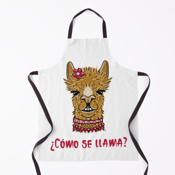 Item preview, Como Se Llama? Funny Cute Spanish Speaking Llama designed and sold by Rebel-Design.