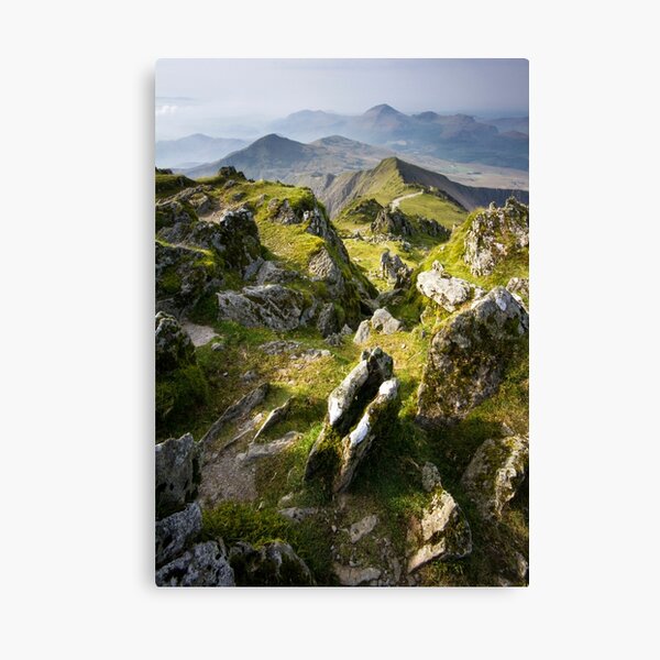 Snowdonia- View from Snowdon 2 Canvas Print