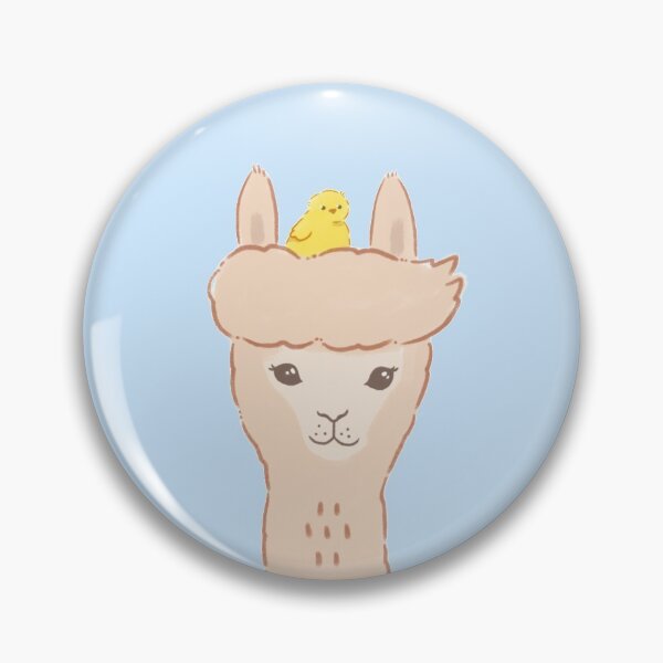 Item preview, Alpaca with a chick baby designed and sold by 3Alpacas.