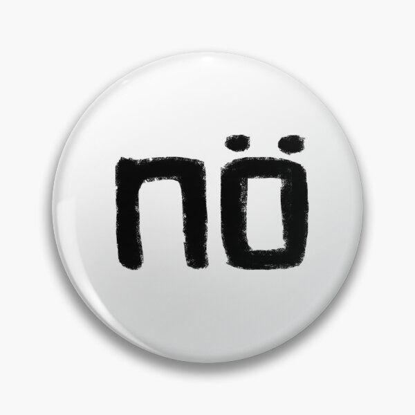 Item preview,  Nö, Deutsch, German word, No, Nope, Nein  designed and sold by badlydrawnbabe.