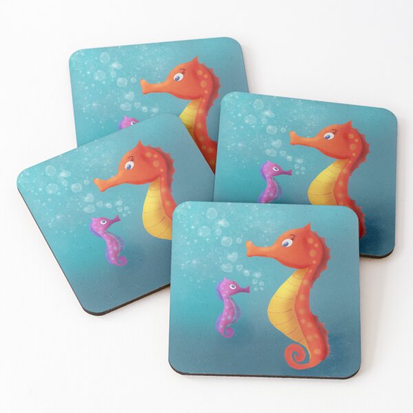 Item preview, Seahorse and little one  designed and sold by Kreajuut.