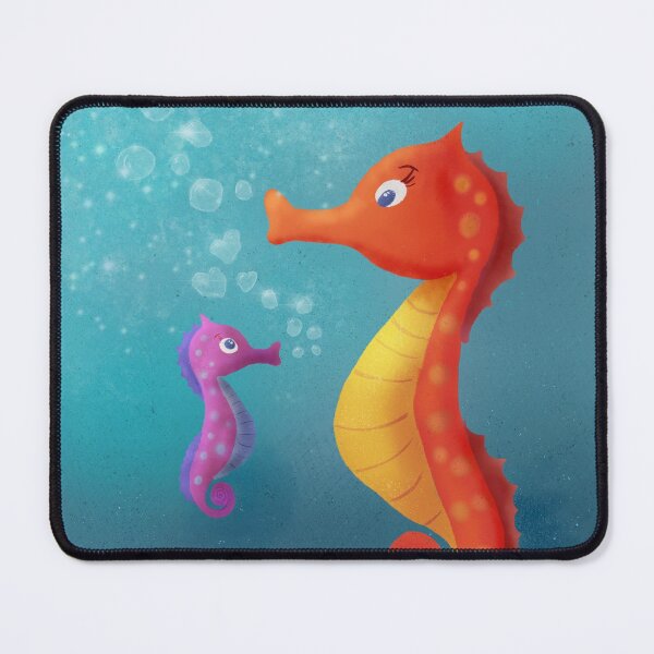 Item preview, Seahorse and little one designed and sold by Kreajuut.